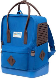 Kurgo Nomad Transport-Rucksack für kleine Hunde blau wasserdicht – Bild 1 von 2