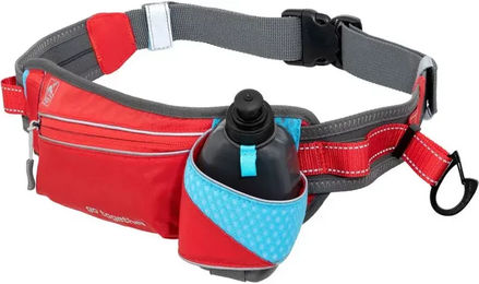 Kurgo On Trail Laufgürtel mit Futterbeutel und wasserabweisender Joggingleine für Hunde - 295 ml – Bild 1 von 8