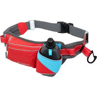 Produktbild von Kurgo On Trail Laufgürtel mit Futterbeutel und wasserabweisender Joggingleine für Hunde - 295 ml