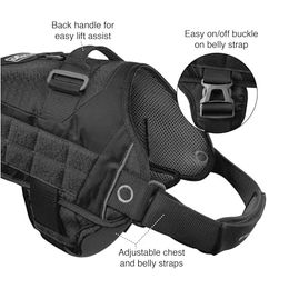 Kurgo RSG Townie Hundegeschirr Sportgeschirr Schwarz S – Bild 1 von 5