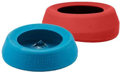 Kurgo Splash Free Wander Wassernapf für Hunde aus Silikon Blau - 0,71 l – Bild 1 von 12