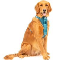 Produktbild von Kurgo Tru-Fit Autosicherheitsgeschirr für Hunde Größe L Blau mit Edelstahl-Elementen - 1 Stk.