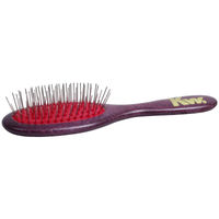 Produktbild von KW Airlastic Stiftbürste für Hunde aus Edelstahl in Lila 18 cm