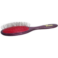 Produktbild von KW Airlastic Stiftbürste für Hunde aus Edelstahl oval 23 cm
