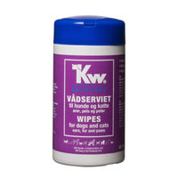 Produktbild von KW Feuchttücher mit Aloe Vera für Hunde und Katzen 60 Stück