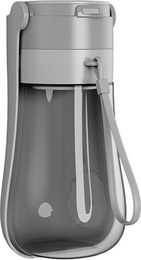 KW Reisenapf Hunde-Trinkflasche aus Silikon für Hunde 450 ml Transparent – Bild 1 von 6