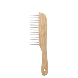 KW SMART Holzkamm für Hunde 22 cm in Natur Braun – Bild 1 von 4