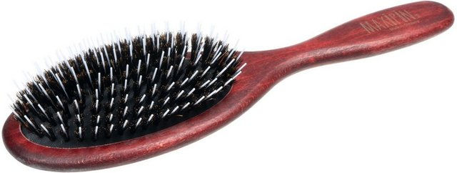 KW Wildschweinbürste Mix Naturbürste für Hunde mit langem Fell Braun – Bild 1 von 2