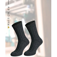 Produktbild von L'Evoine Alpaka Socken Winter Anthrazit aus Wolle