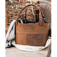 Produktbild von L'Evoine Putztasche Le Baquet Espresso aus Leder in Braun