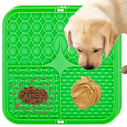 Produktbild von LA CUTE Anti-Schlabber-Napf Anti-Stress-Leckmatte für Hunde und Katzen
