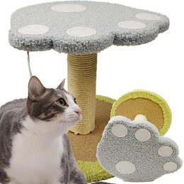 Produktbild von LA CUTE Kratzbaum Katzenkratzbaum mit Sisalseil und Spielball
