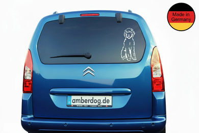 Produktbild von Labradoodle Auto Wohnmobil Aufkleber I Wandtattoo