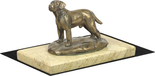 Produktbild von Labrador Retriever Hundefigur aus Cold-Cast Bronze