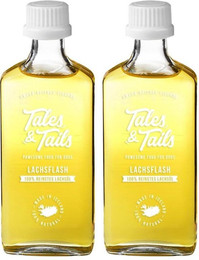 Produktbild von Lachsflash Lachsöl mit Omega-3 für Hunde - 240 ml