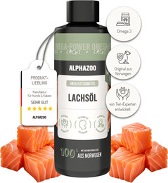 Produktbild von Lachsöl für Hunde 100ml