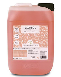 Produktbild von Lachsöl für Hunde und Pferde mit Omega 3 & 6 - 5 l