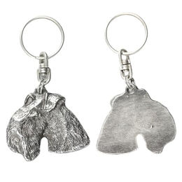 Lakeland Terrier Silber Anhänger in Geschenkbox – Bild 1 von 6