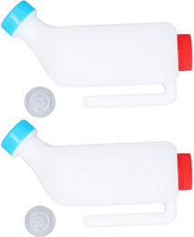 Produktbild von Lamm Milchfütterungsflasche Auslaufsicher Hängender Vieh Milchfutterkrug für Ziege Schaf Kuh Kalb 2 Stück L(for 6.5-9kg)