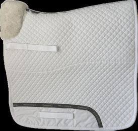 Produktbild von Lammfellschabracke ED D Dressur austral. Lammfell