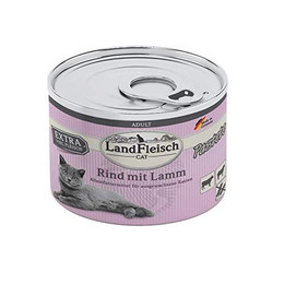 Produktbild von Landfleisch Cat Adult Pastete Rind & Lamm - 6 x 195 g