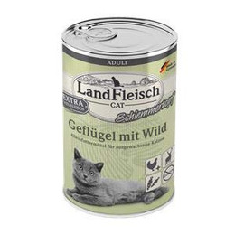 Produktbild von Landfleisch Cat Adult Schlemmertopf Geflügel & Wild - 6 x 400 g