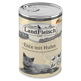 Produktbild von Landfleisch Cat Adult Schlemmertopf mit Ente & Huhn - 6 x 400 g