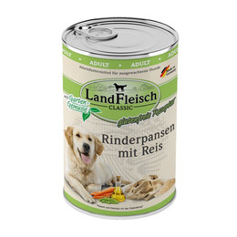 Produktbild von Landfleisch Classic Rinderpansen mit Reis & Gartengemüse - 6 x 400 g