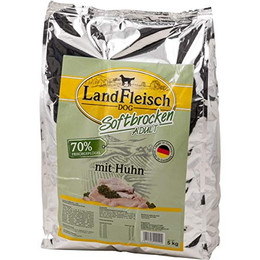 Produktbild von Landfleisch Dog Softbrocken mit Huhn - 5 kg
