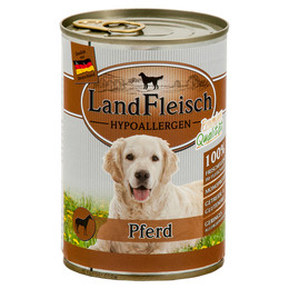 Produktbild von Landfleisch Hypoallergen Pferd Hundenassfutter - 12 x 400 g
