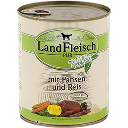 Produktbild von Landfleisch Pur Pansen & Reis - 6 x 800 g
