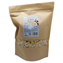 Produktbild von LandSnack Dog Popcorn mit Leber und Mineralien - 450 g