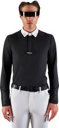 Produktbild von Langärmeliges Turnier-Poloshirt Equestro Ridertechnology
