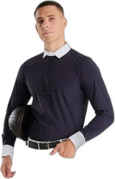 Produktbild von Langärmeliges Turnier-Poloshirt Horse Pilot Aeris