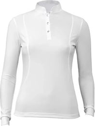 Produktbild von Langärmliges Wettbewerbs-Polo für Mädchen Tattini