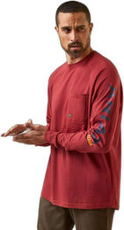Langarmshirt Ariat Rebar Cotton Strong – Bild 1 von 5