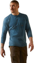 Produktbild von Langarmshirt Ariat Rebar Workman Logo