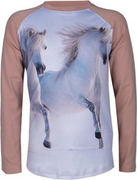 Produktbild von Langarmshirt Red Horse Pixel FW22