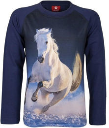 Produktbild von Langarmshirt Red Horse Pixel FW23