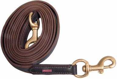 Langer Zügel für Pferde aus geflochtenem Gummi Karlslund – Bild 1 von 2