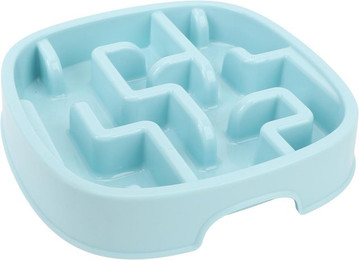 Produktbild von Langsamfresser Hundenapf PP Quadratisch Langsameres Fressen Verhindert Ersticken Gesunde Futter-Fütterungsschüssel