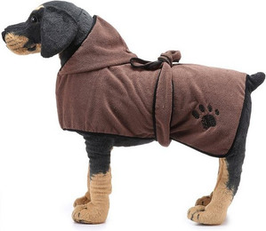 Produktbild von LAPA HOME Hundebademantel verstellbar mit Kapuze