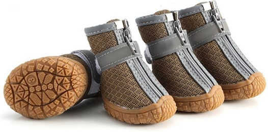 Produktbild von LAPA HOME Pfotenschutz Hundeschuhe mit reflektierend für kleine und mittlere Hunde - 4 Stk.