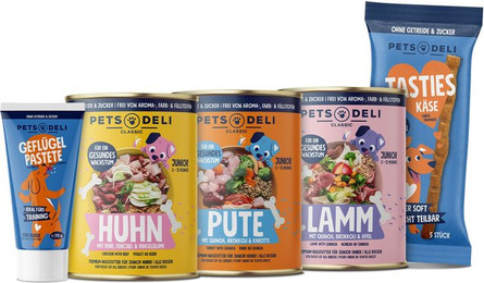 Produktbild von Lassie Welpenbundle für Hunde - 1750g