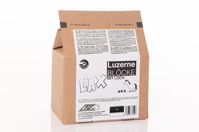 Produktbild von LAX Luzerne Blöcke mit Loch - 2 x 1,5 kg