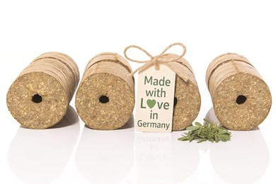 Produktbild von Lax Luzerne + Gemüse Blöcke mit Loch - 3 kg Pack