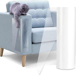 Produktbild von LEAZZLE Kratzmatte Selbstkleben Transparent Sofa Kratzschutz