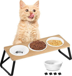 Produktbild von LEAZZLE Napf Erhöhter Katzennapf aus Keramik