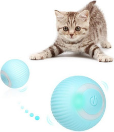 Produktbild von LEAZZLE Tier-Intelligenzspielzeug Katzenspielzeug Selbstdrehender Ball mit LED-Licht