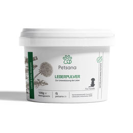 Produktbild von Leberpulver für Hunde
